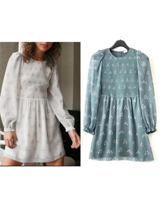 Aritzia Dresses & Skirts - Aritzia Wilfred Casey Long Sleeve Smocked Dress